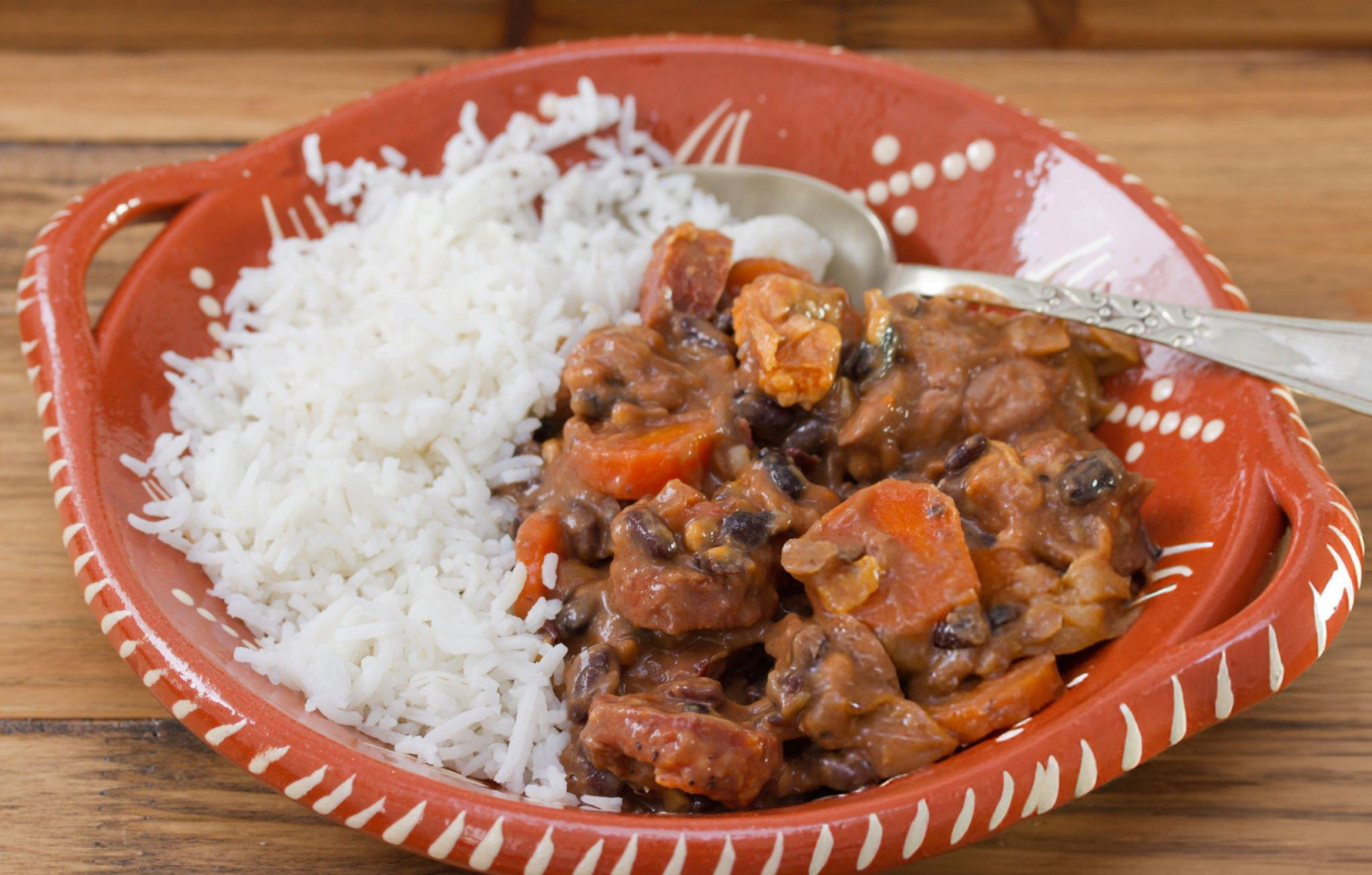 Sofrito-Infused Rice and Beans with Smoked Paprika
