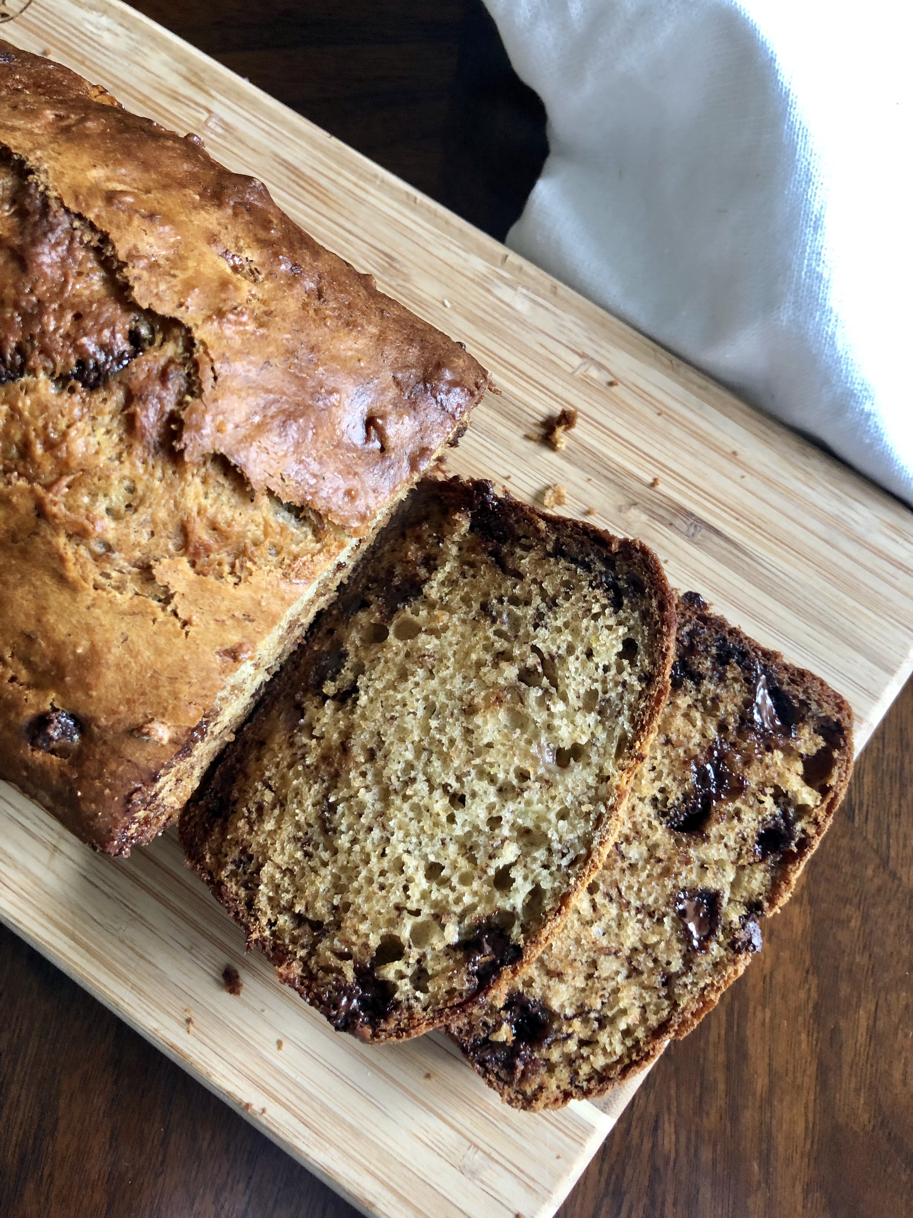 One-Bowl Chocolate Banana Bread