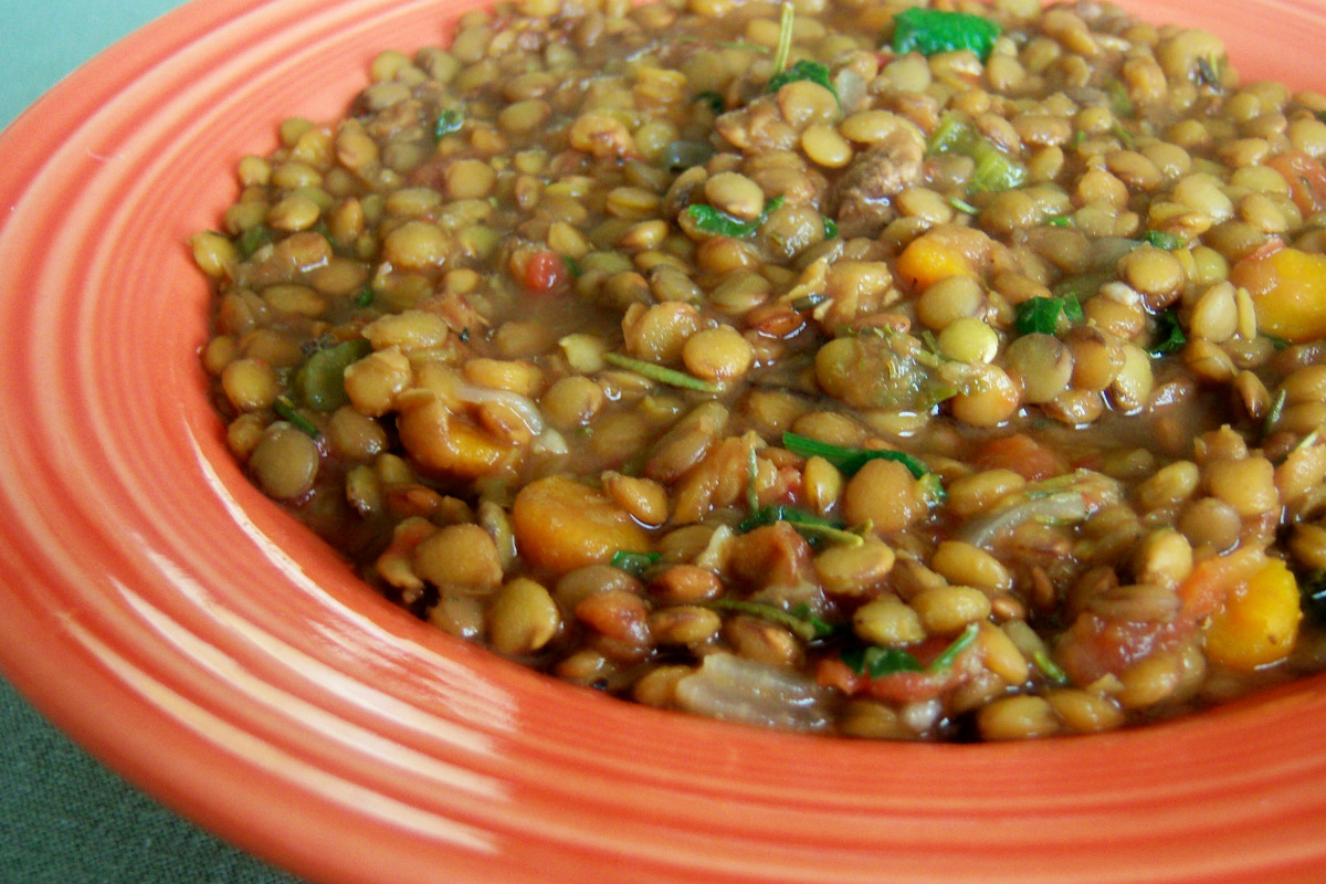 Slow-Simmered Fenugreek Lentil and Lamb Stew