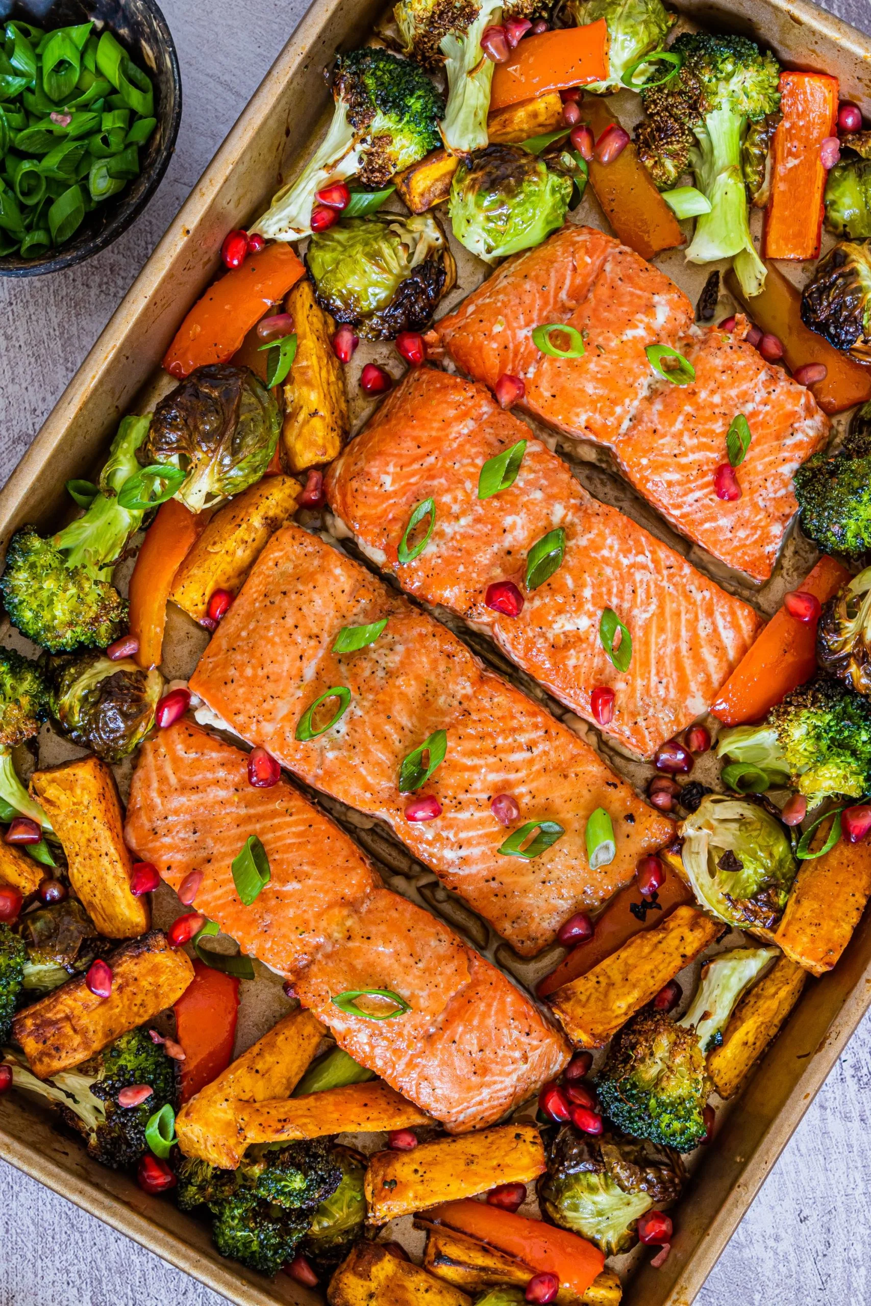 Sheet Pan Maple-Glazed Salmon with Roasted Radishes