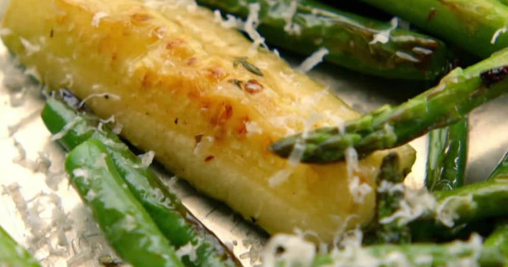 Sautéed Green Vegetable Medley with Garlic
