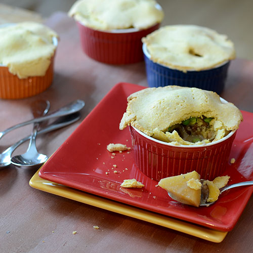 Herb-Roasted Vegetable and Mushroom Pie