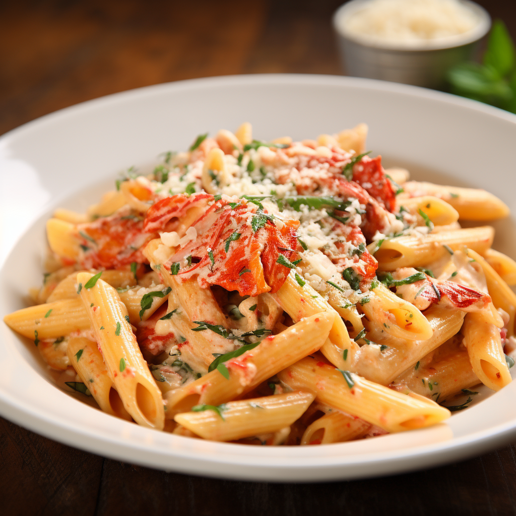 Roasted Red Pepper Penne