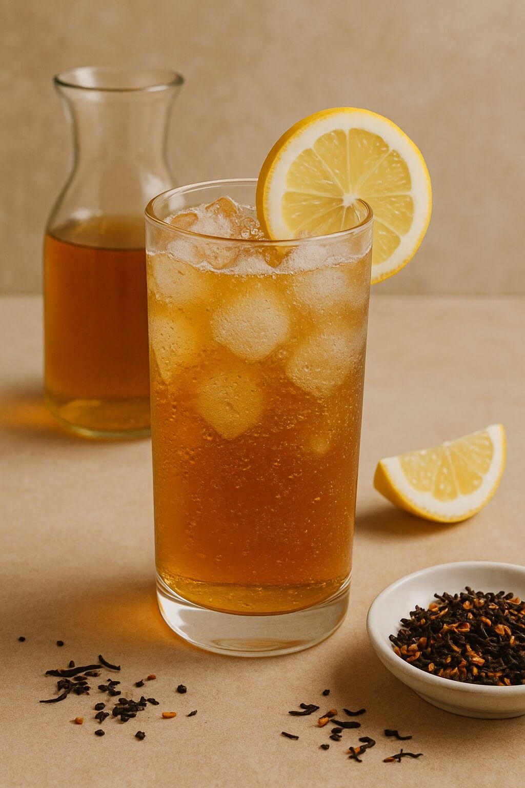 Herbal Tea-Infused Sparkling Water Cooler