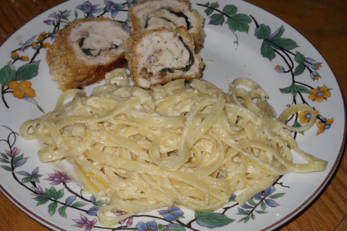 Lemon-Dill Fettuccine with Lemon Zest