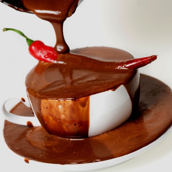 Stirred Mezcal with Spiced Cacao
