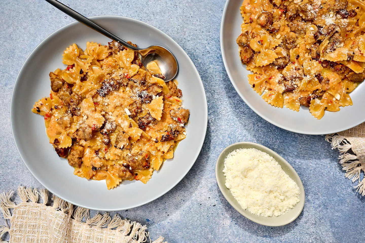Fennel-Infused Sausage and Roasted Cherry Tomato Pasta