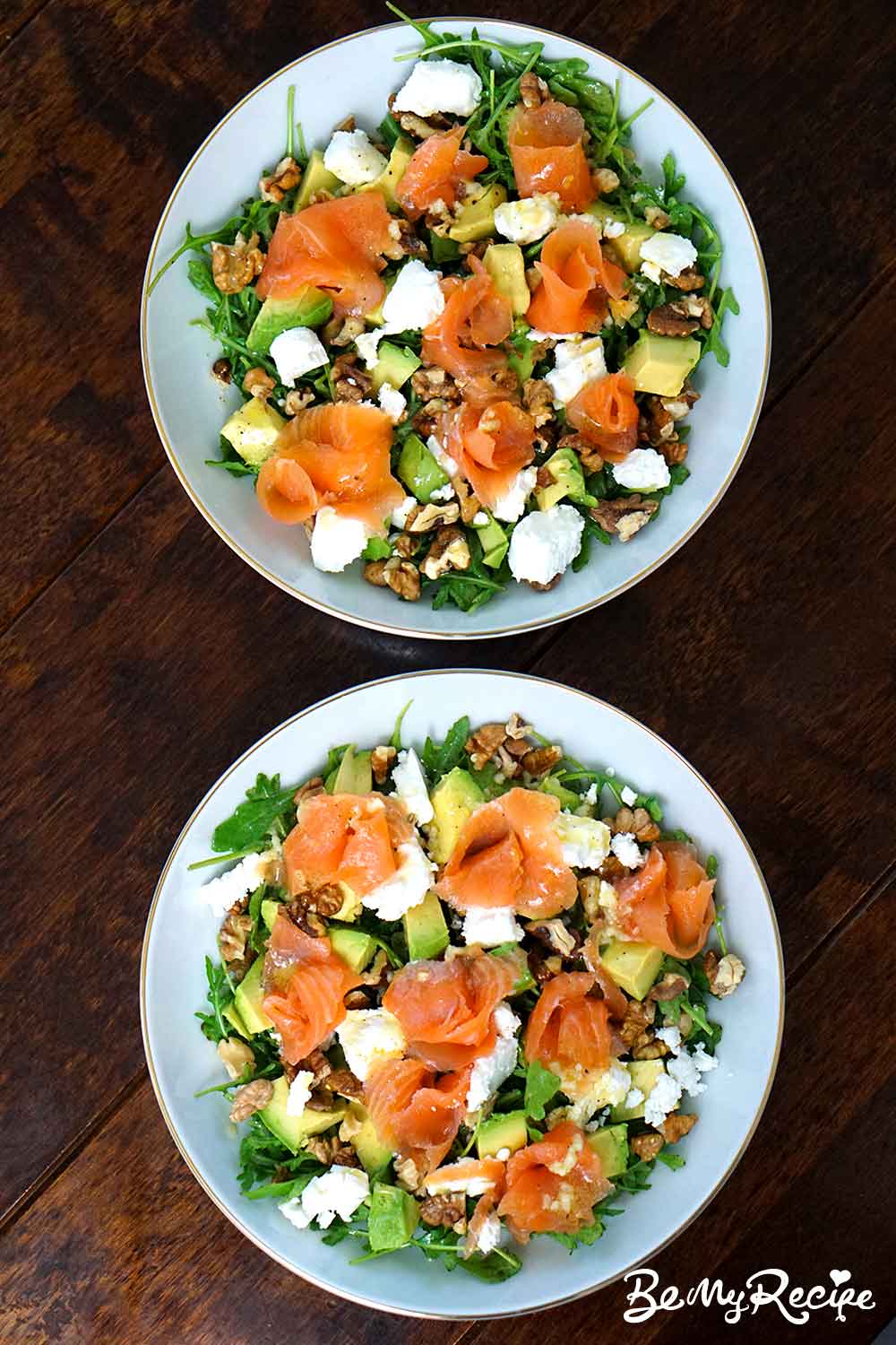 Avocado-Dill Smoked Salmon Salad