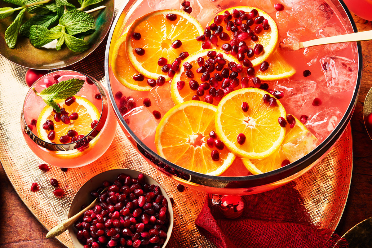 Berry Citrus Pomegranate Punch