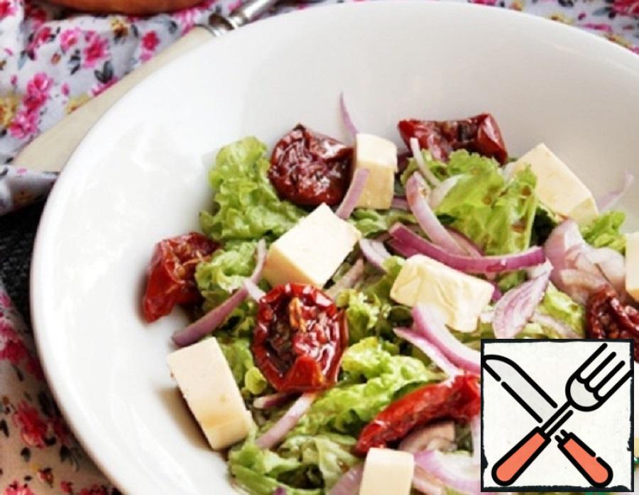 Sun-Kissed Citrus Salad with Sun-Dried Tomatoes