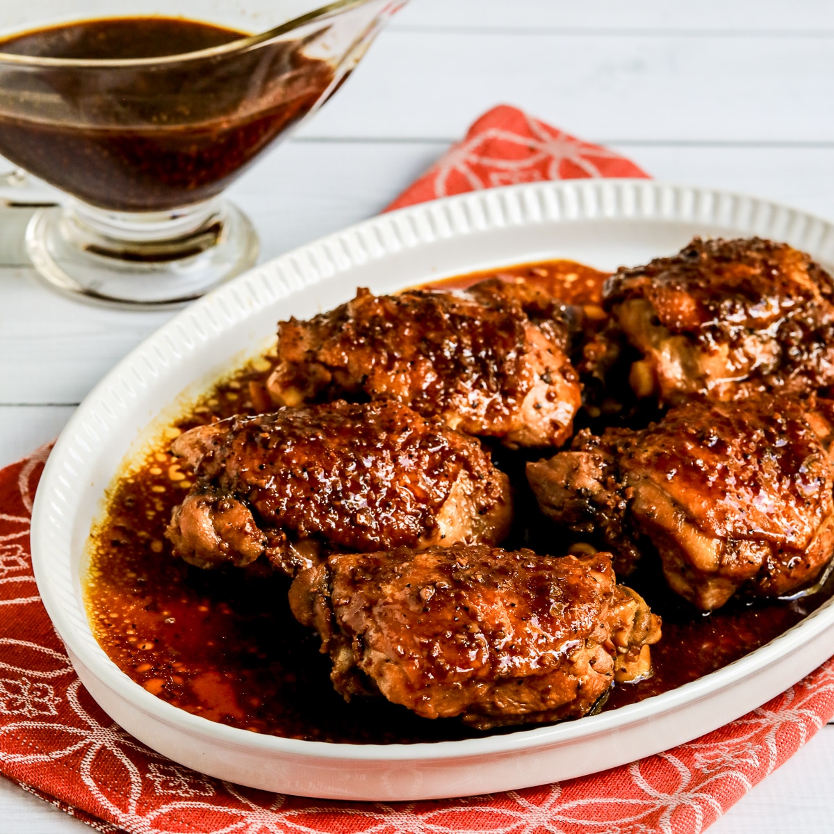 Adobo-Style Chicken with Vinegar