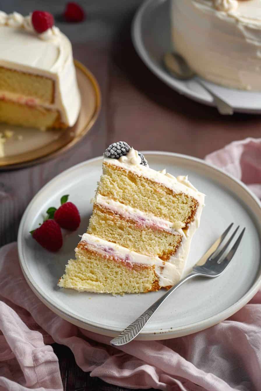 Vanilla Bean Sponge Cake
