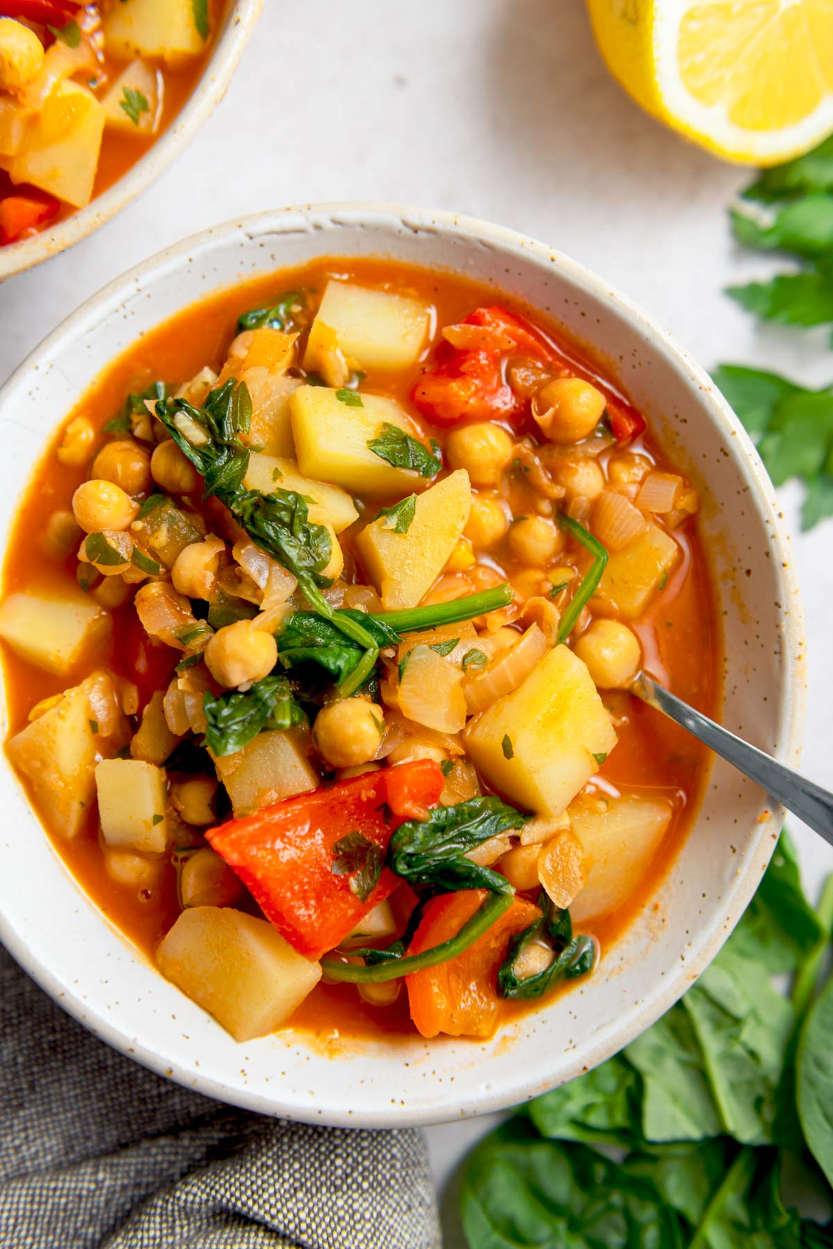 Berbere-Spiced Chickpea and Potato Stew
