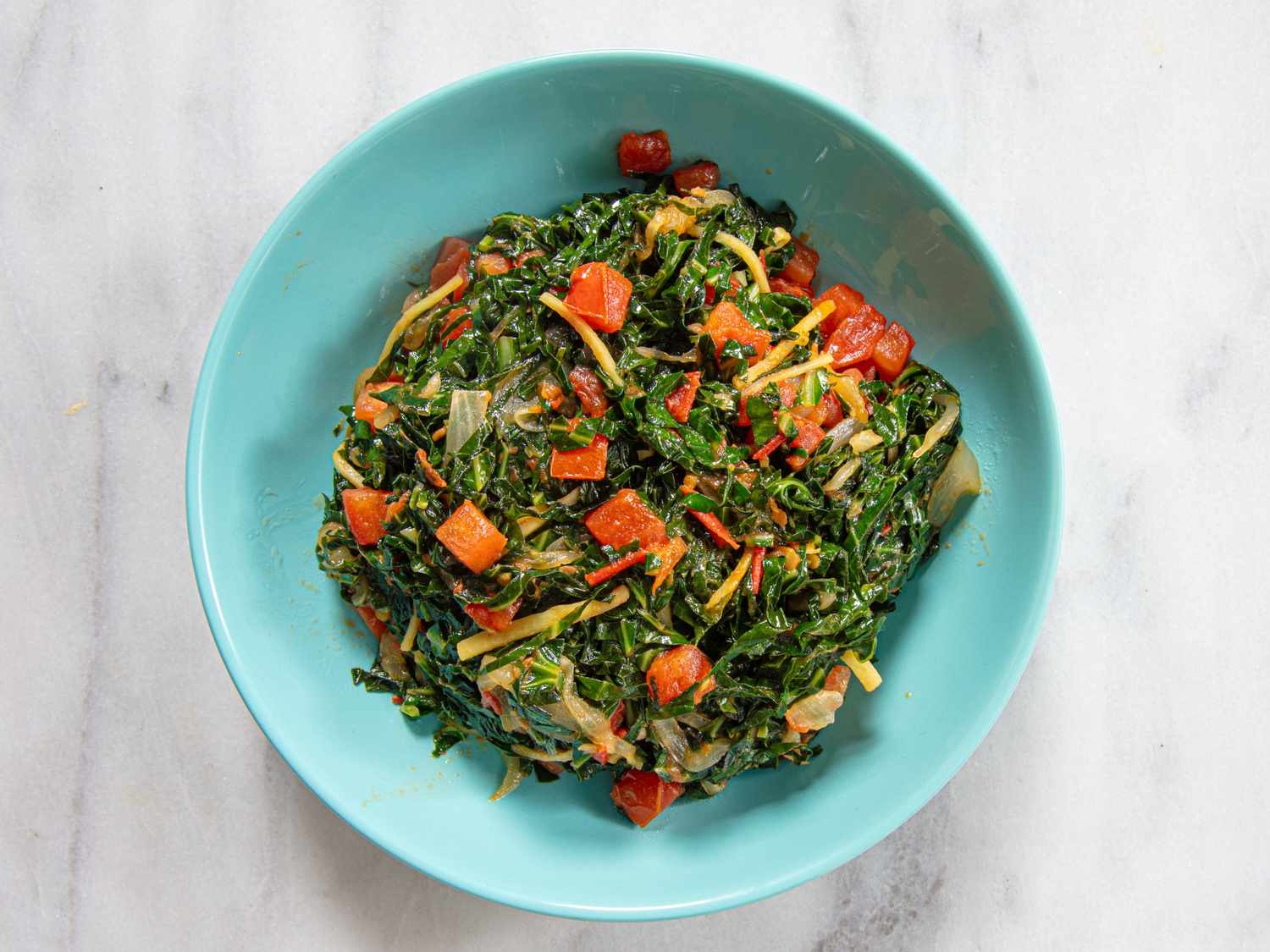 Sukuma Wiki Stir-Fried Collard Greens with Beans