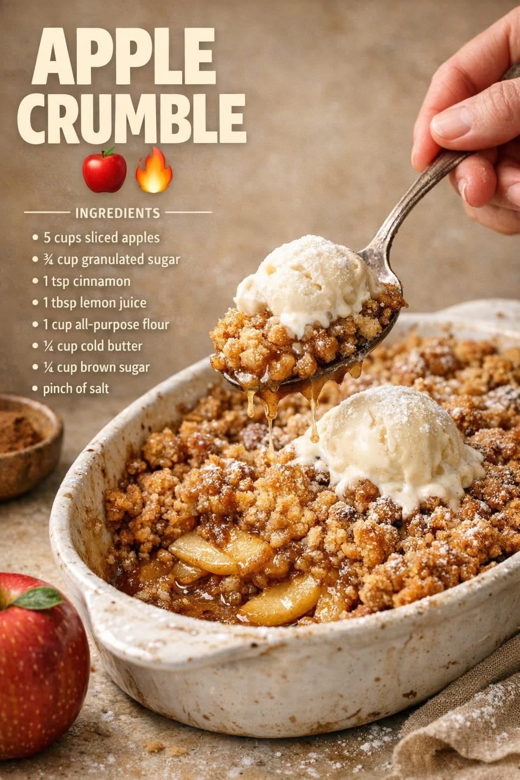 Best-Baked Apple Crumble