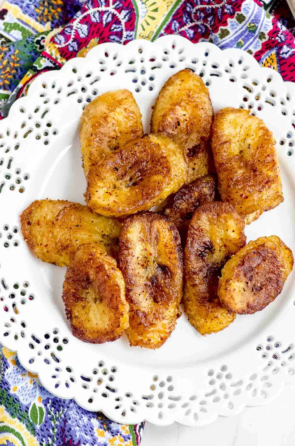 Coconut-Braised Plantains with Black Beans