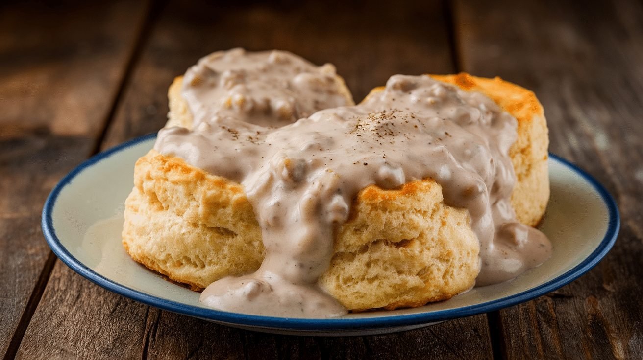 Texas-Style Biscuits and Gravy