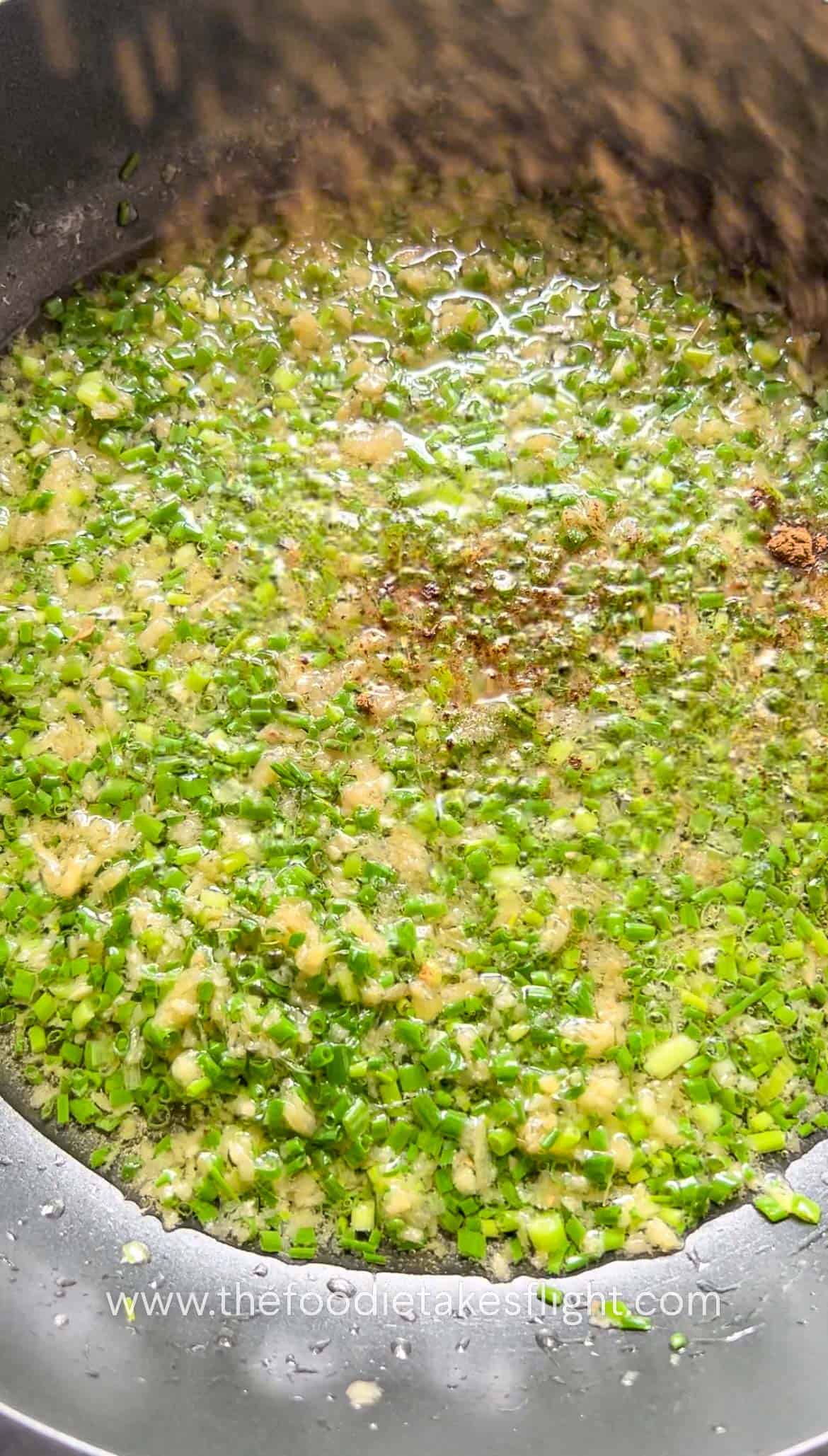 Ginger-Scallion Tofu Stir-Fry with Rice