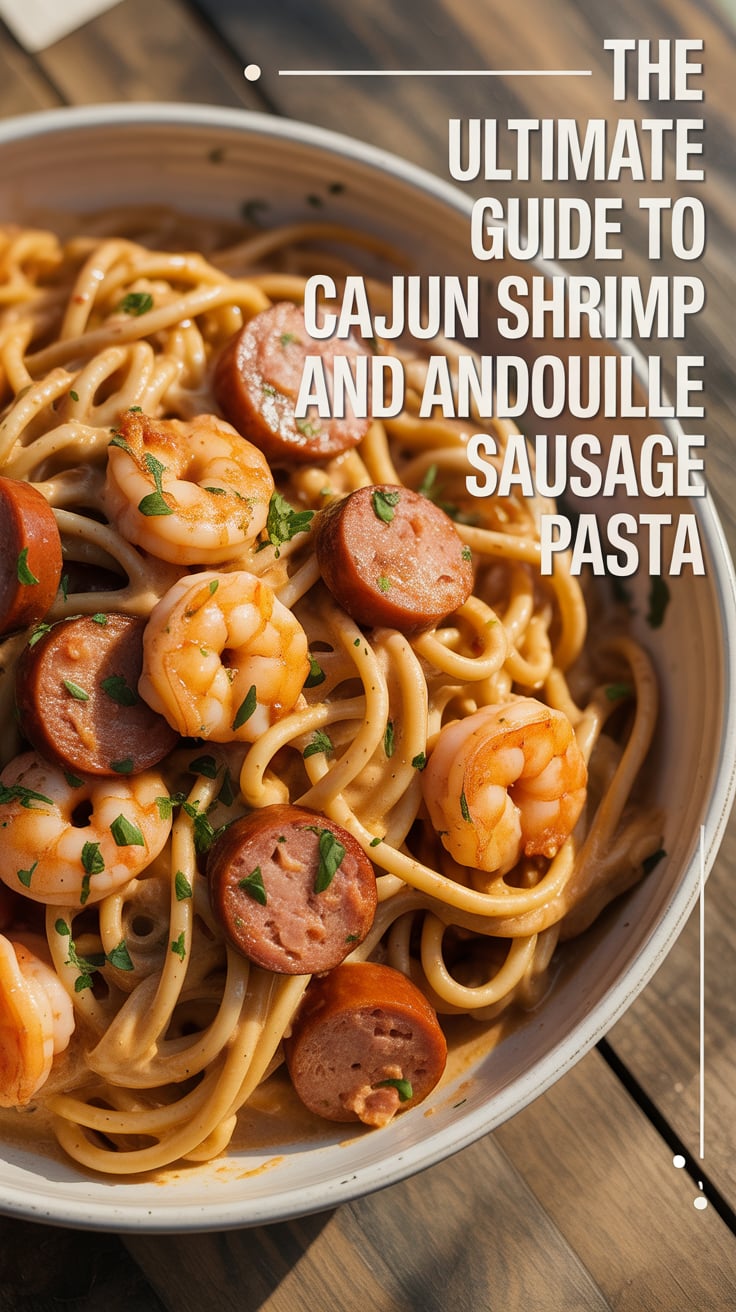 Cajun-Style Shrimp and Andouille Sausage Pasta