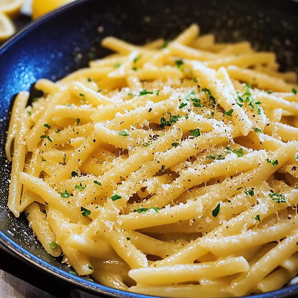 One-Pot Lemon Herb Pasta with Fresh Basil