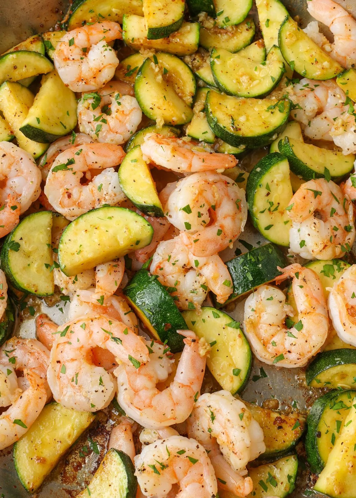 Ginger-Scented Shrimp and Zucchini Stir-Fry