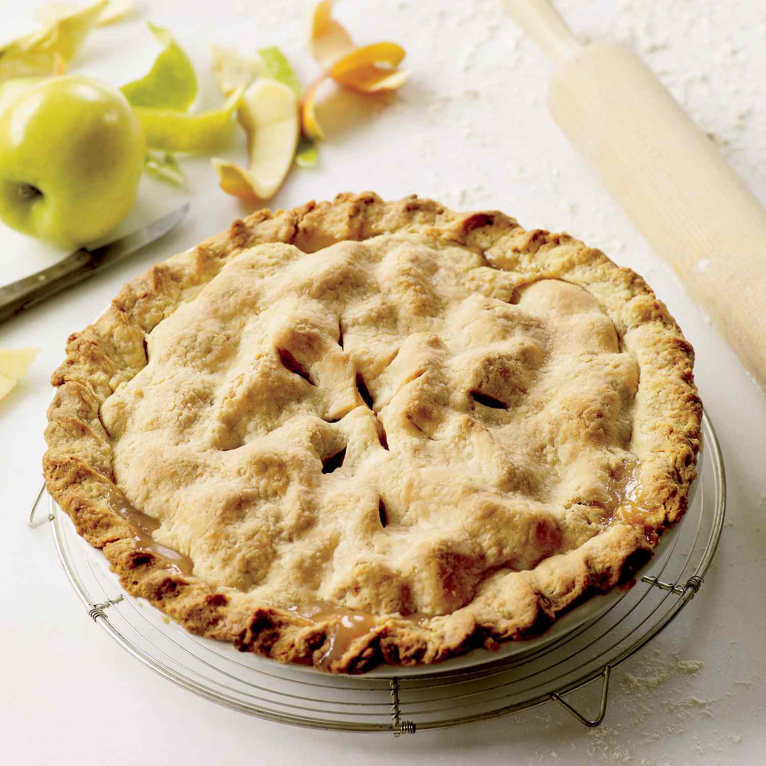 Baked Double-Crust Apple Pie