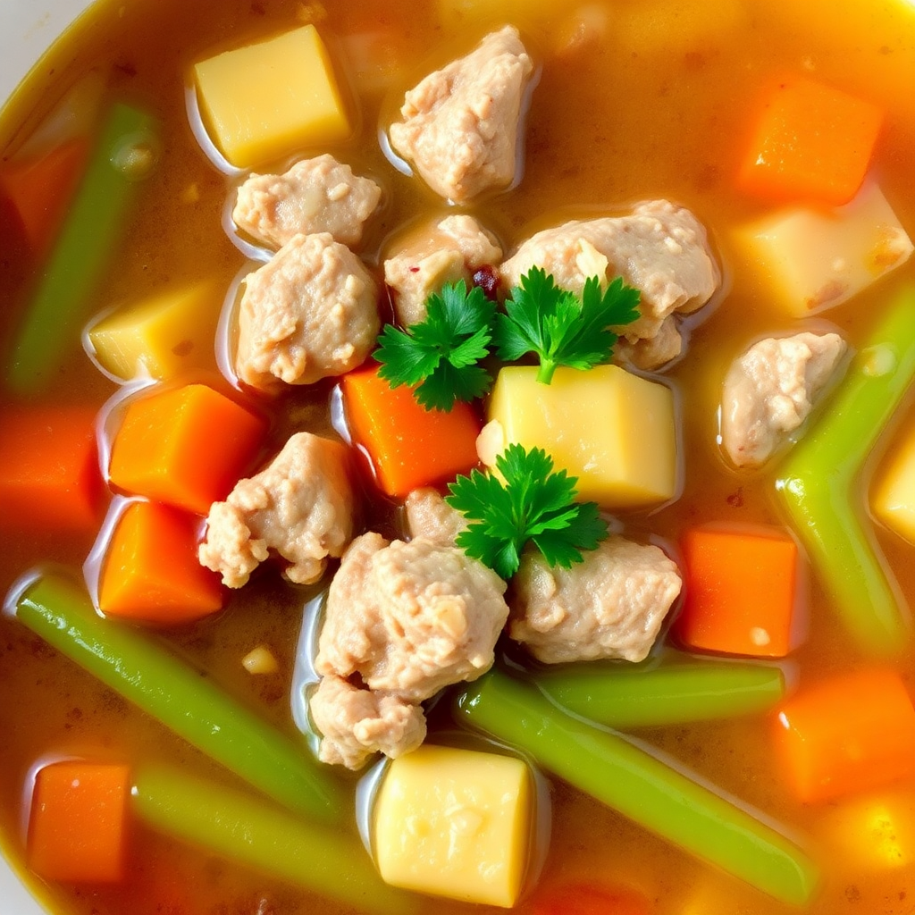 Tamarind-Soured Pork and Vegetable Soup
