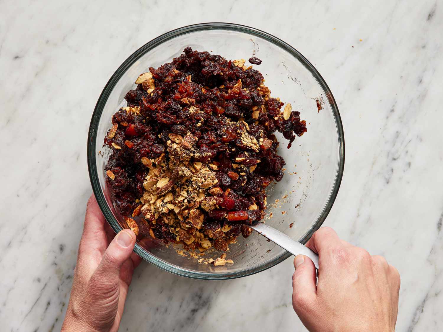Pomegranate-Infused Charoset with Almonds