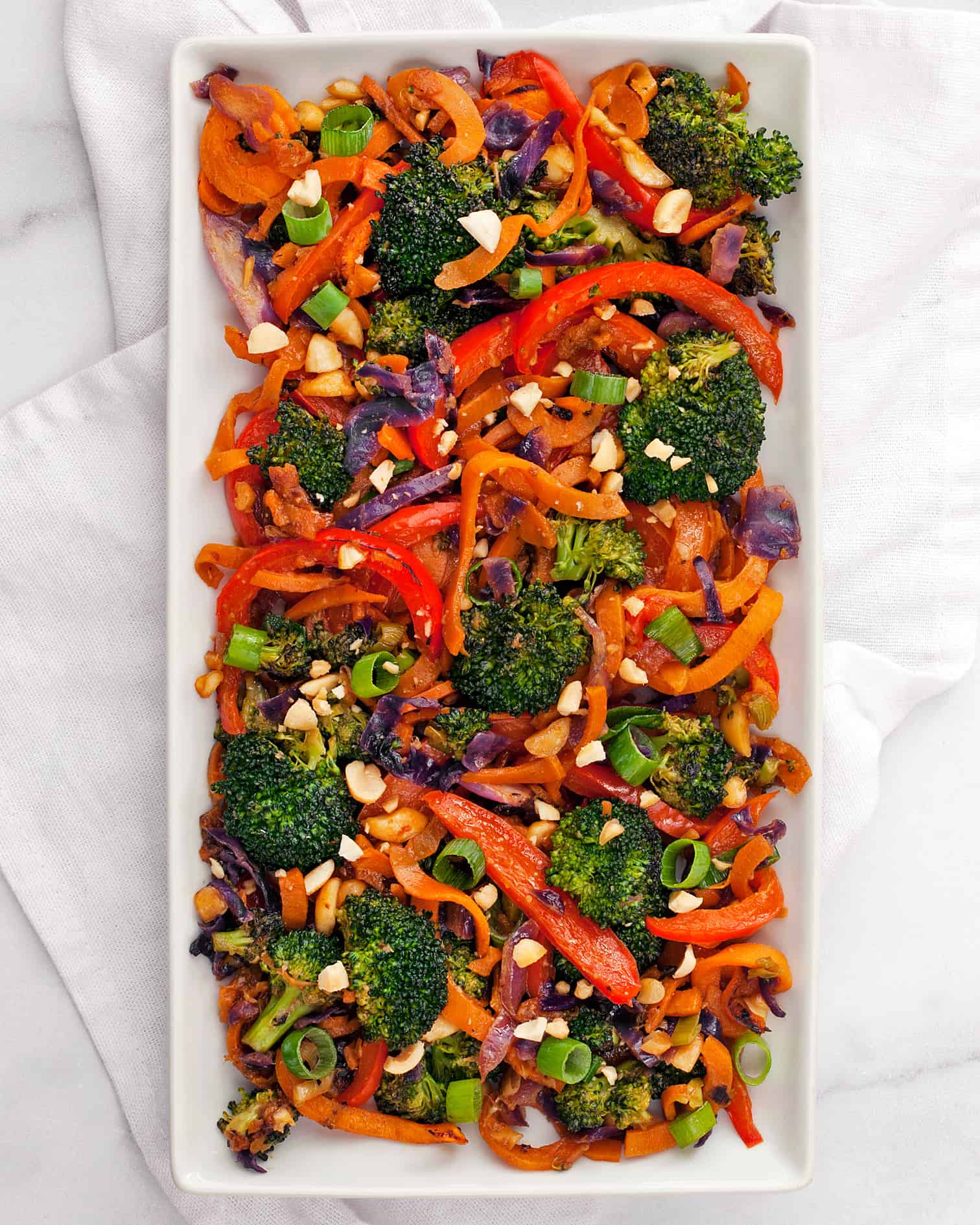 Spiced Peanut and Vegetable Stir-Fry