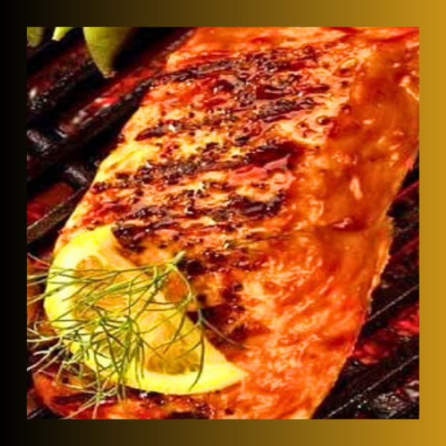 Sear-Grilled Salmon with Dill and Lemon