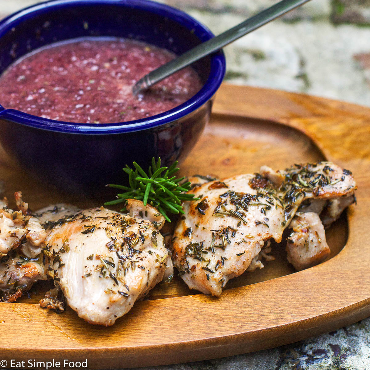 Pan-Seared Chicken with Aperol-Honey Glaze