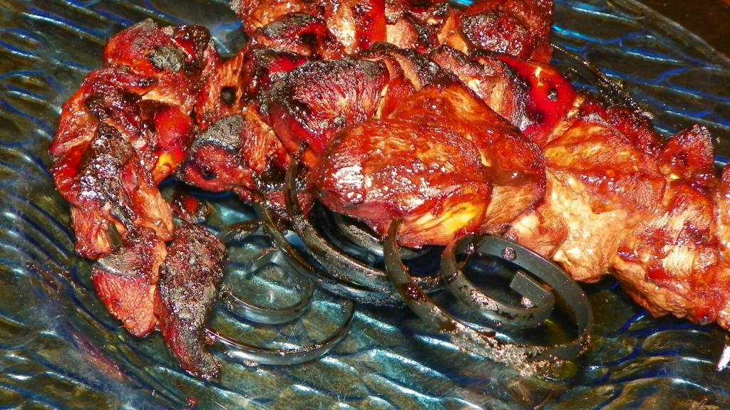 Grilled Tiki Chicken Skewers
