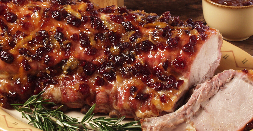 Citrus-Achiote Roast Pork with Orange Glaze