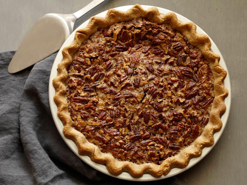 Bourbon-Pecan Crust Apple Pie