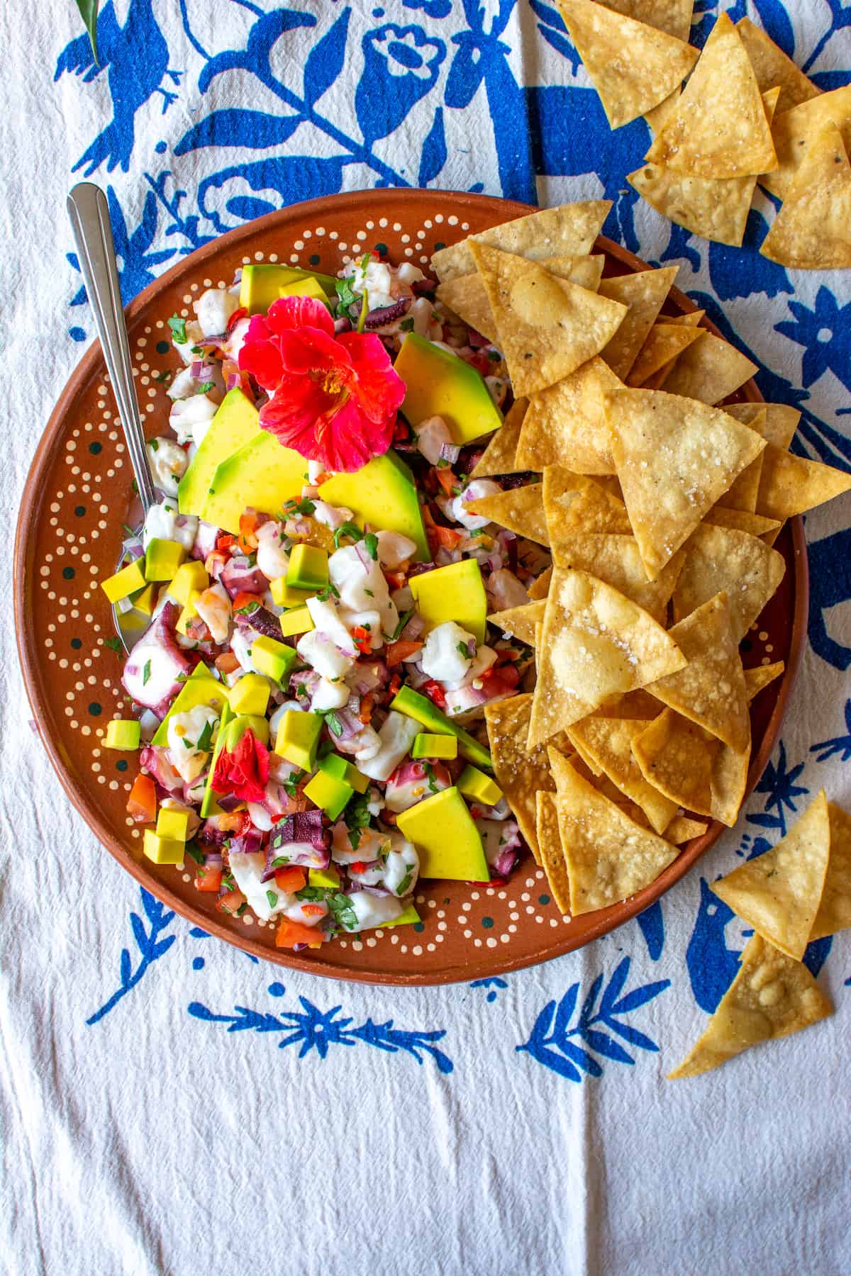 Citrus-Marinated Seafood Ceviche with Cilantro