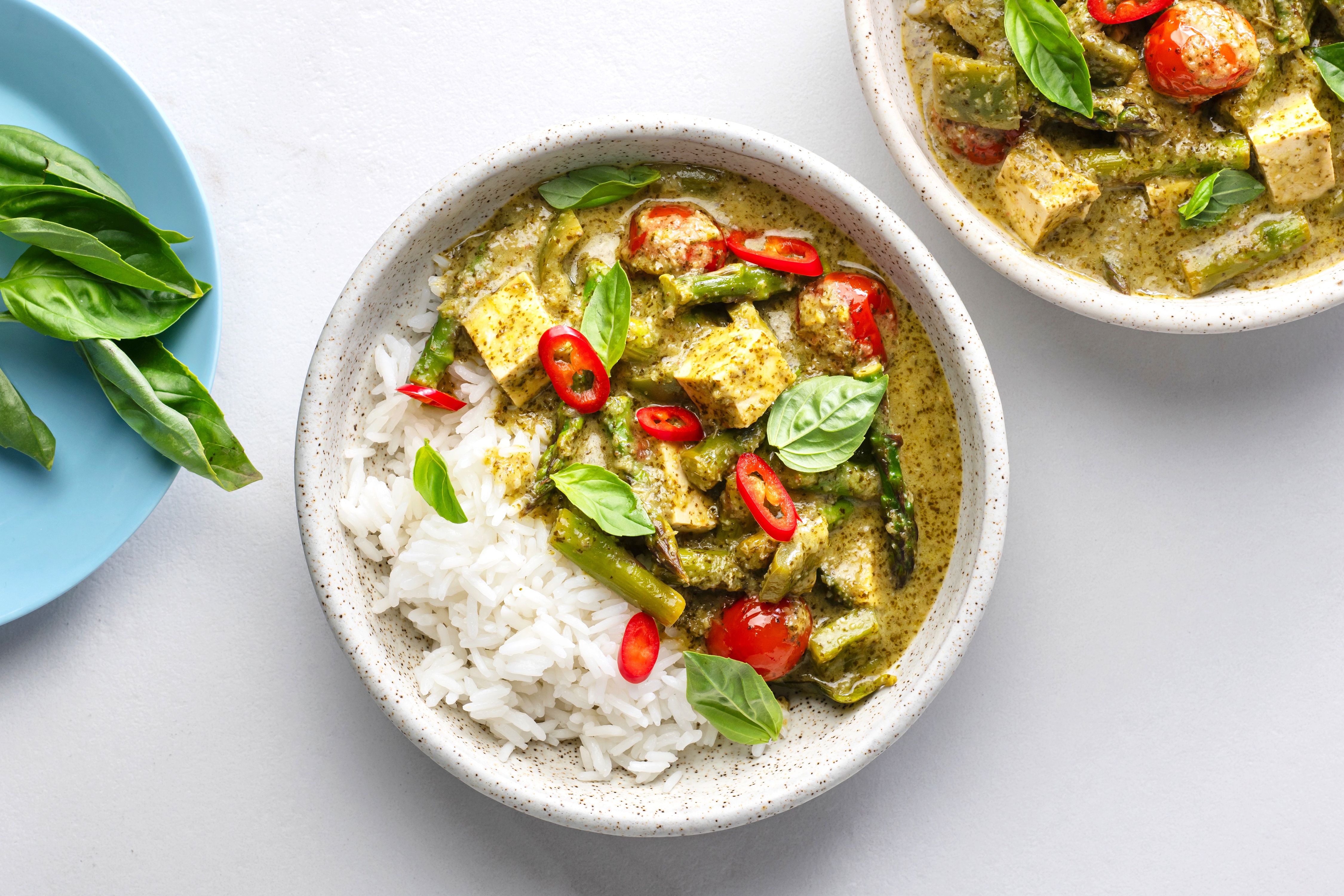 Multicultural Curry with Coconut Rice