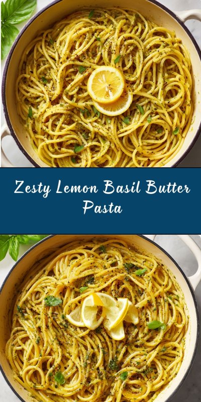 Herb-Infused Lemon Pasta with Fresh Basil and Chives
