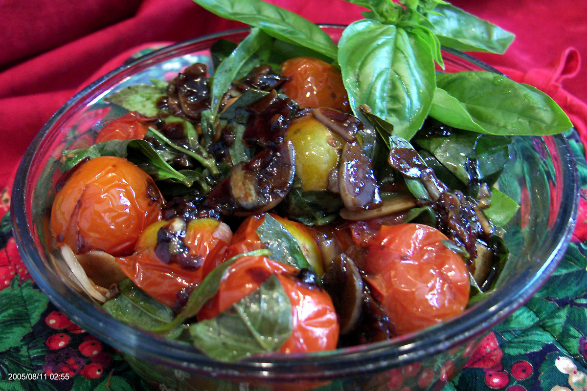 Herb-Roasted Cherry Tomatoes with Rosemary