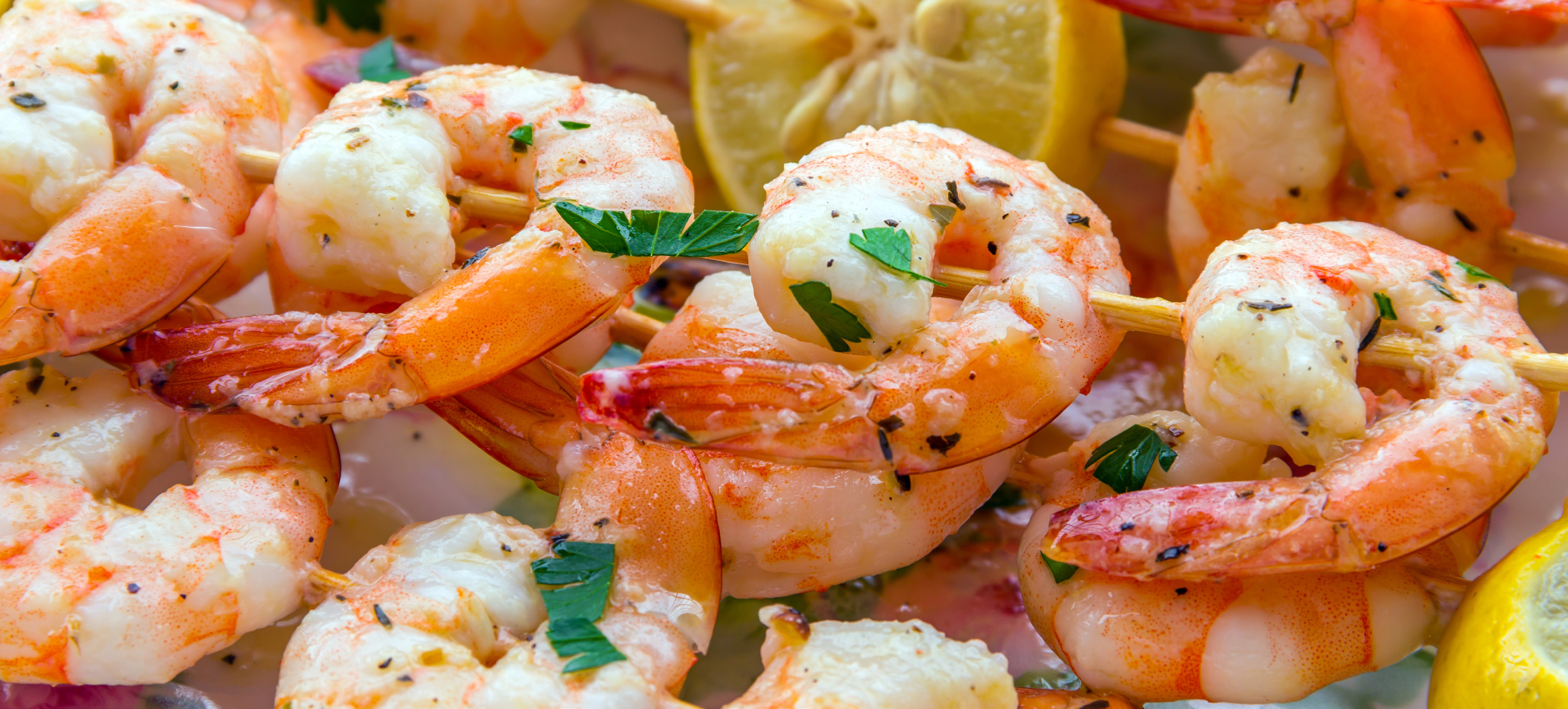 Grilled Gulf Shrimp with Herb Butter