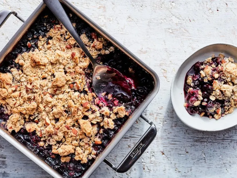 Lemon-Blueberry Crumble