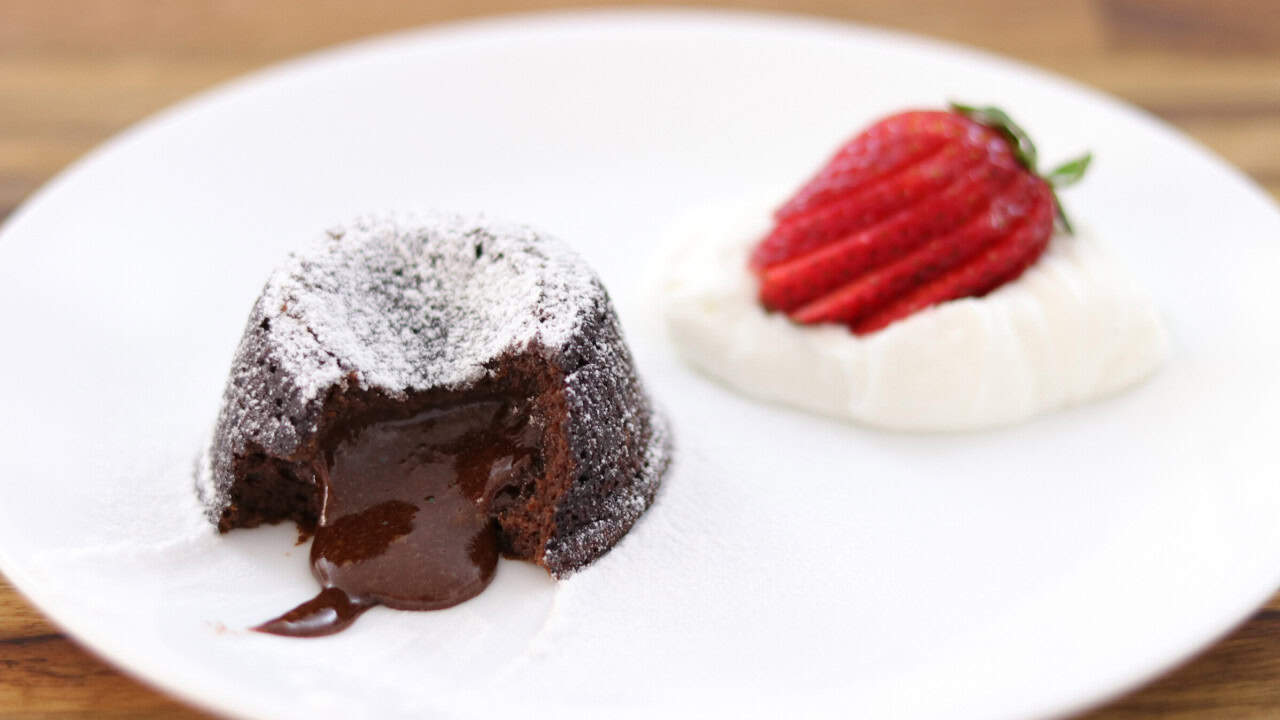 The Most Luscious Chocolate Lava Cake