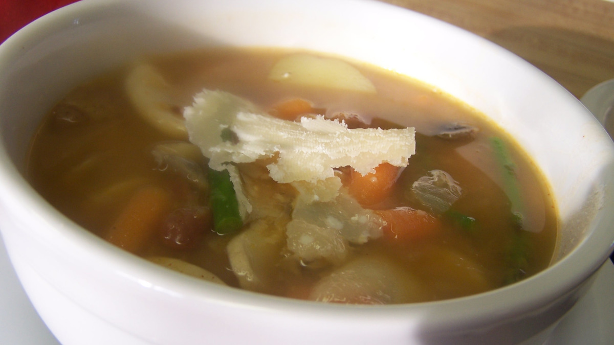 Simplified Spring Vegetable Soup