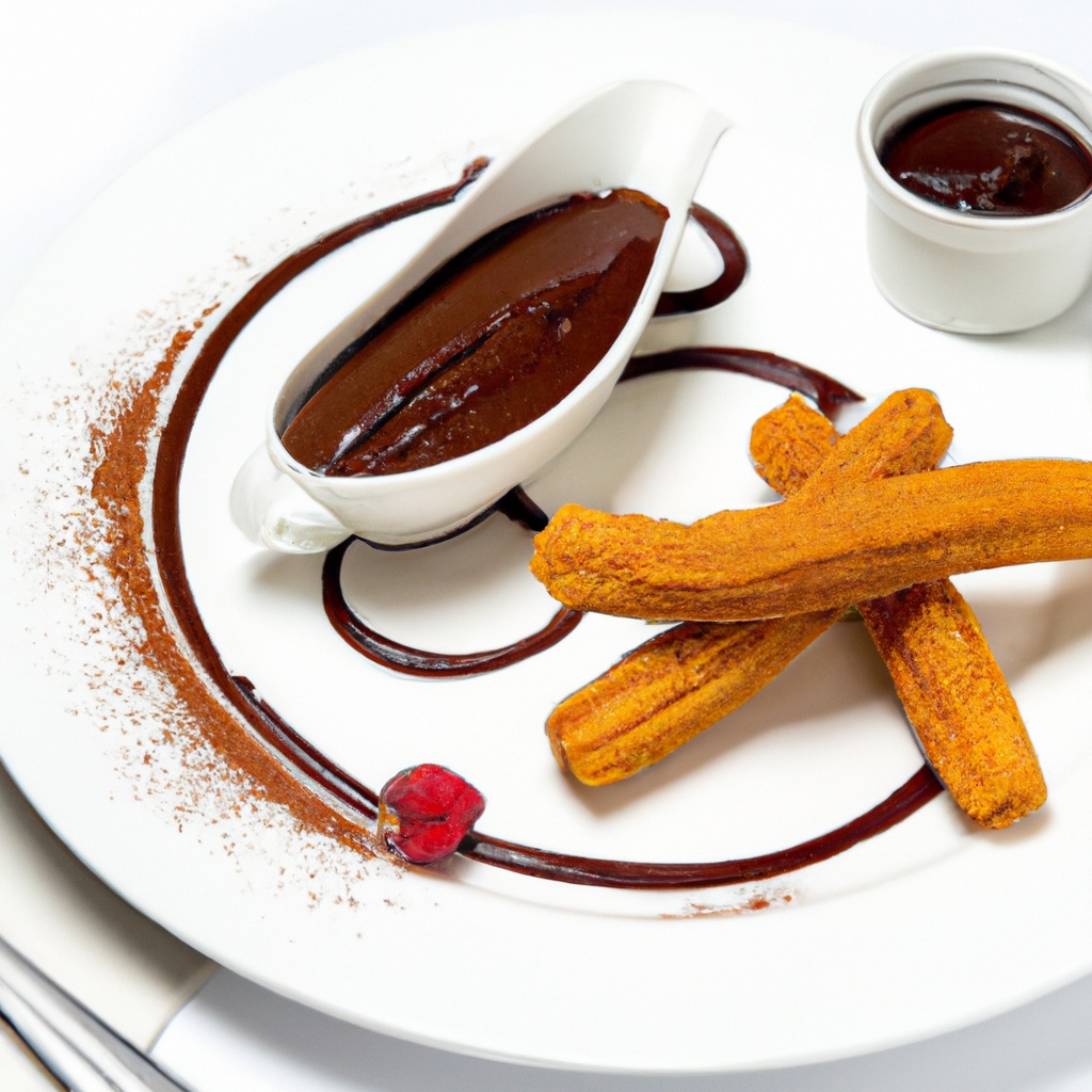 Cinnamon-Spiced Churros with Chocolate Dipping Sauce