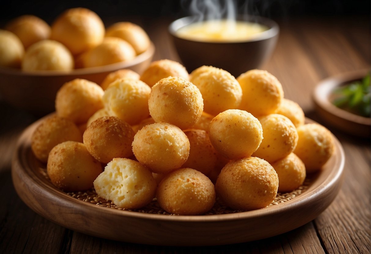 Baked Cheese-Filled Brazilian Bread Bites
