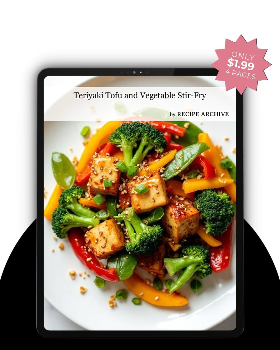 One-Pan Teriyaki Tofu and Vegetable Stir-Fry