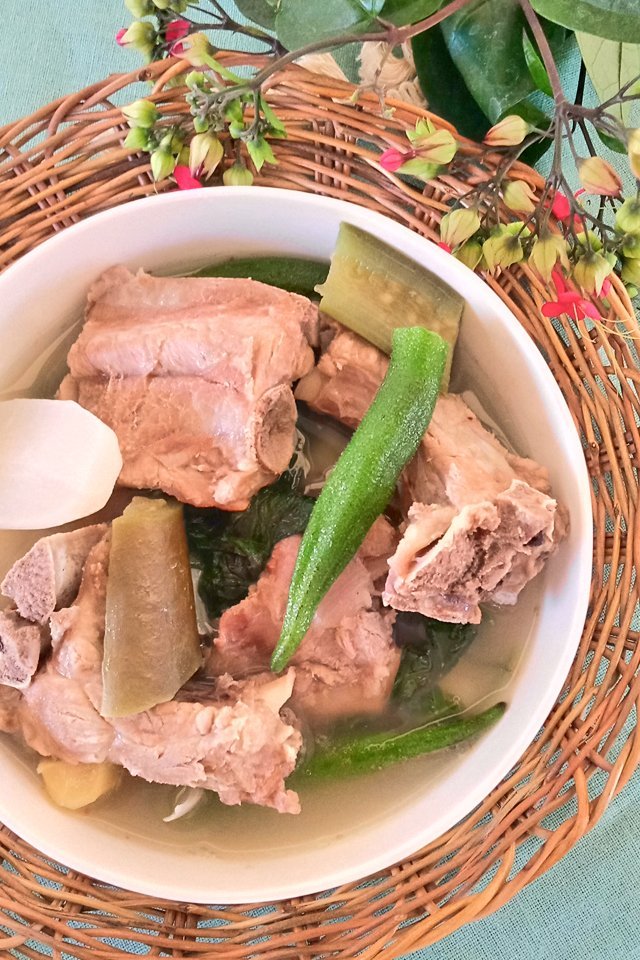 Sinigang na Baboy with Tamarind and Okra