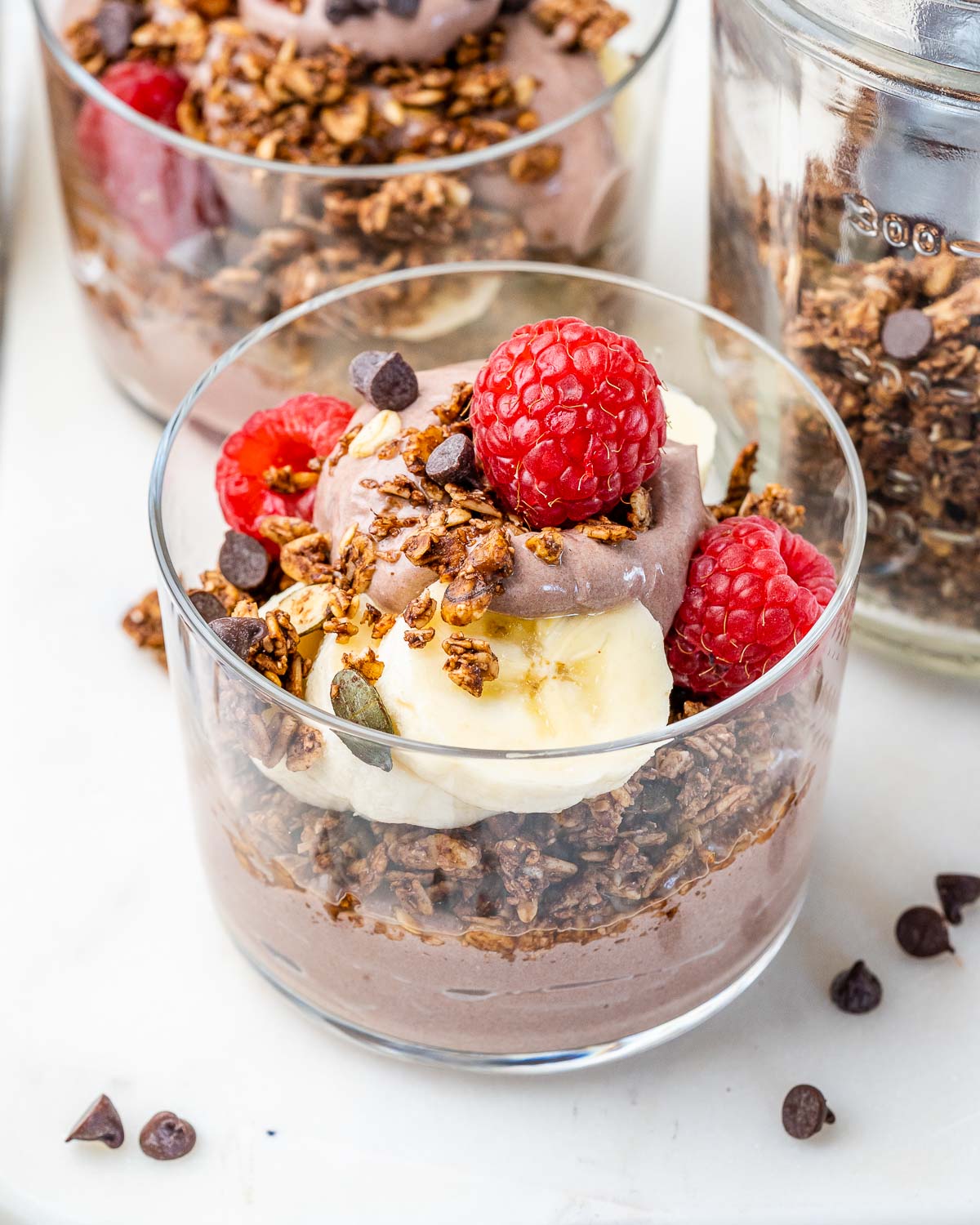 Crunchy Seed-Infused Yogurt Parfaits
