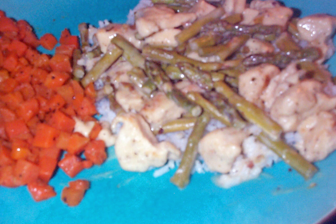 Lemon-Tarragon Chicken with Asparagus