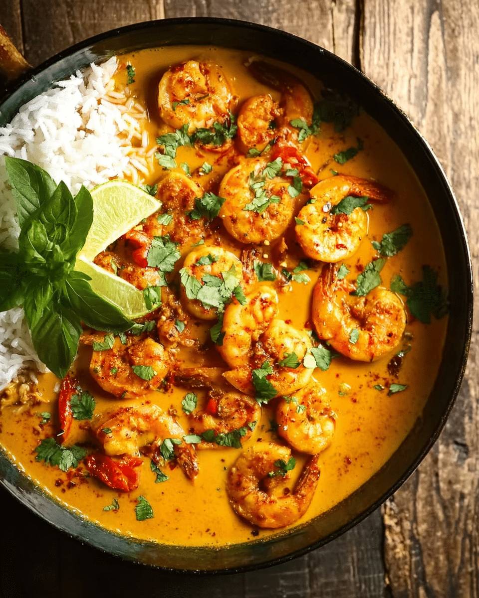 Thai-Mexican Coconut Curry with Shrimp