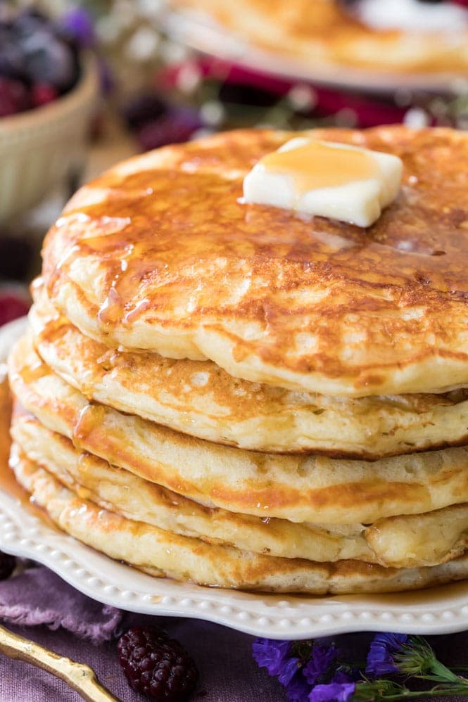 Fourth-Flour Buttermilk Pancakes